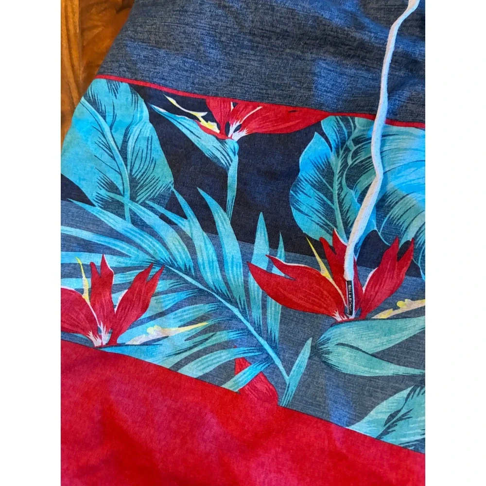 Billabong Originals All Day Board Shorts Mens 32 Floral Tropical Bird Paradise